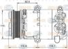 BEHR HELLA SERVICE 8FK 351 334-061 Compressor, air conditioning